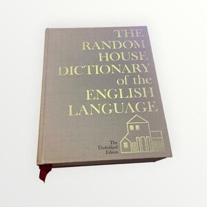 Random House Dictionary of the English Language Unabridged 1966 First Printing